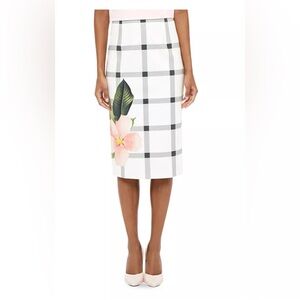 Ted Baker Mimie Secret Trellis Midi Length Pencil Skirt